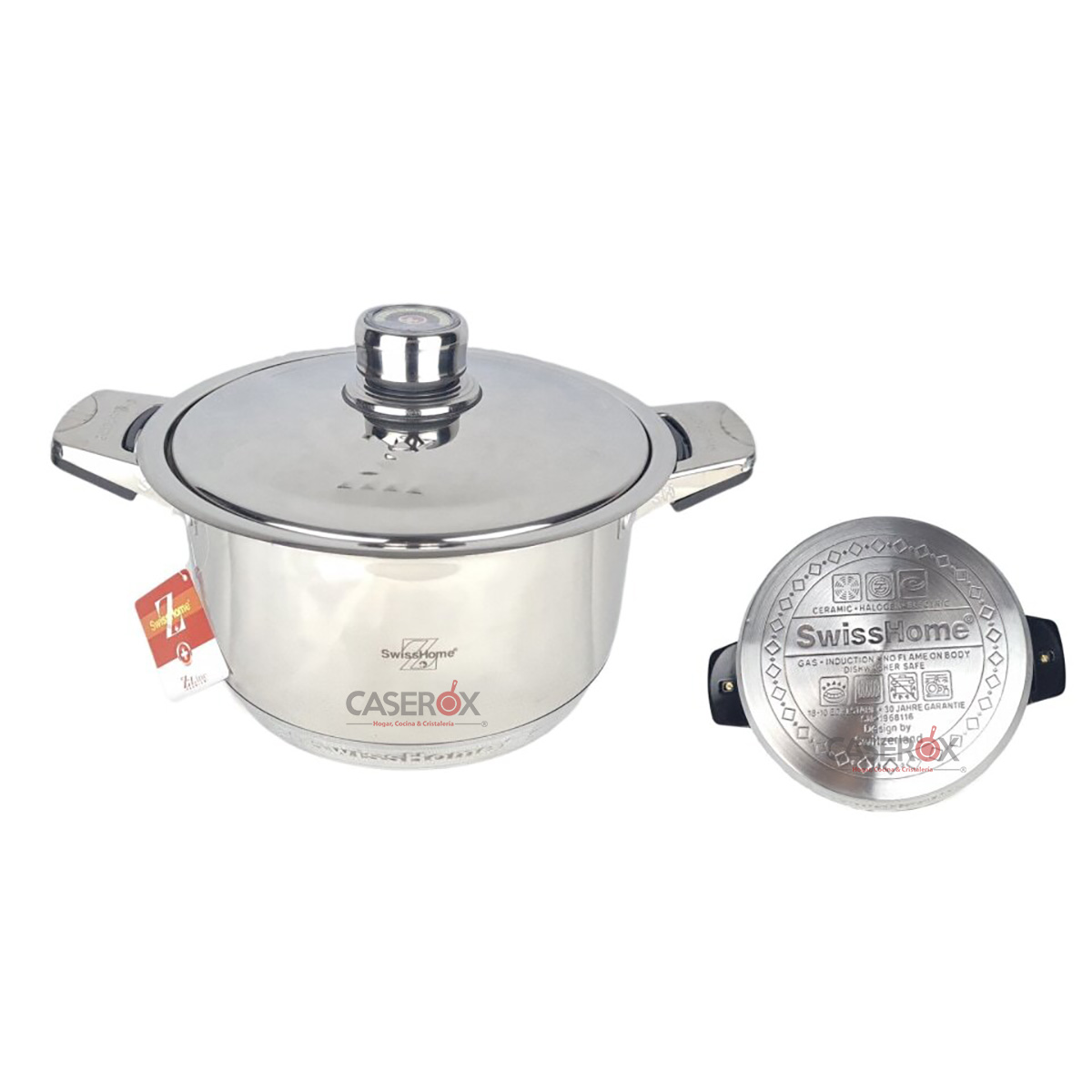 Bateria Acero Inoxidable 18/10 17pzas 9 capas – SWISS HOME - Imagen 2