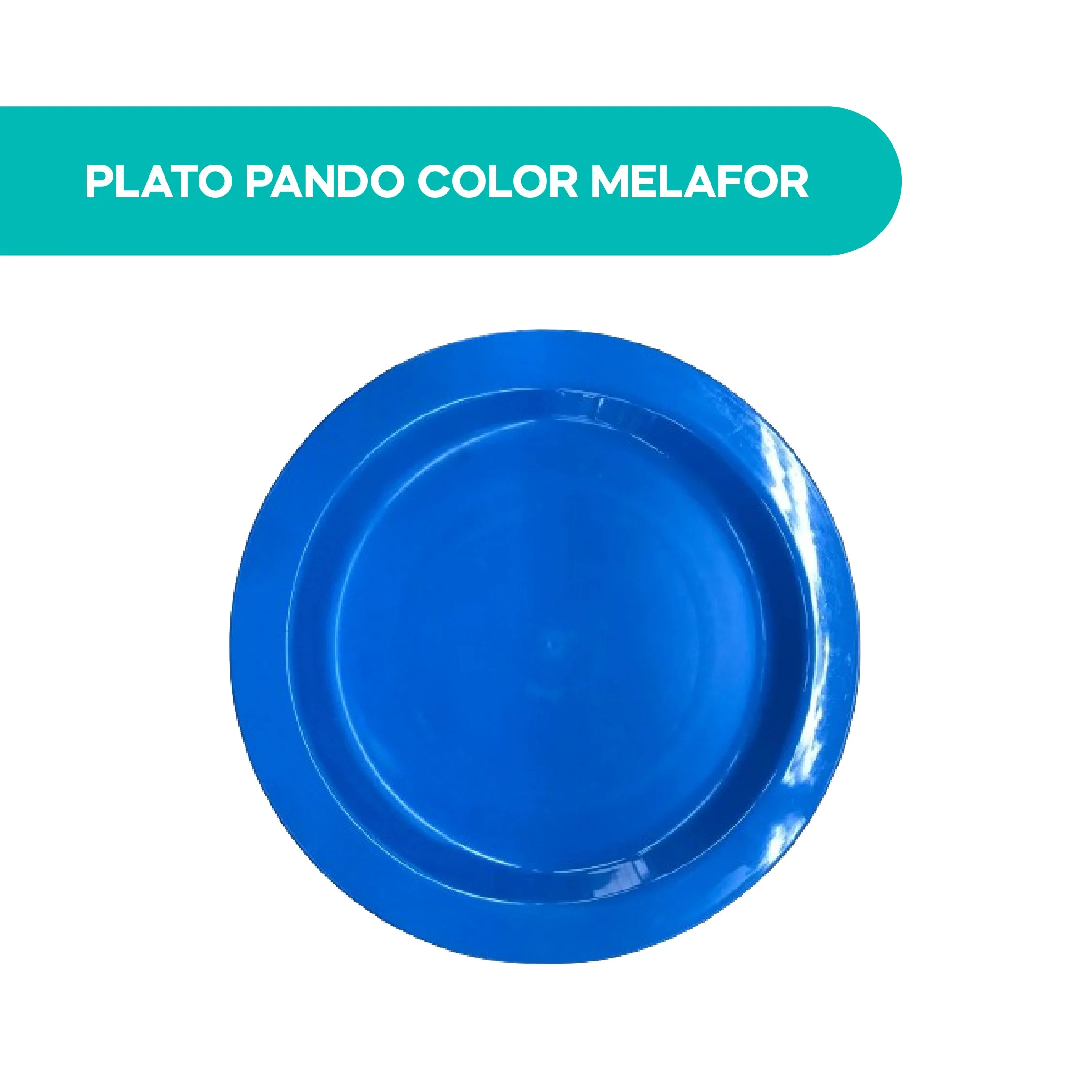 Plato Pando Color Melafor