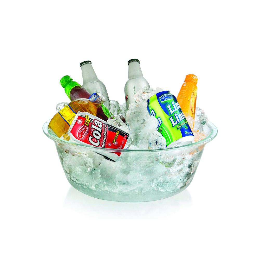 Super tazón multiusos de Vidrio 38.4 cm 10L – CRISA - Imagen 3