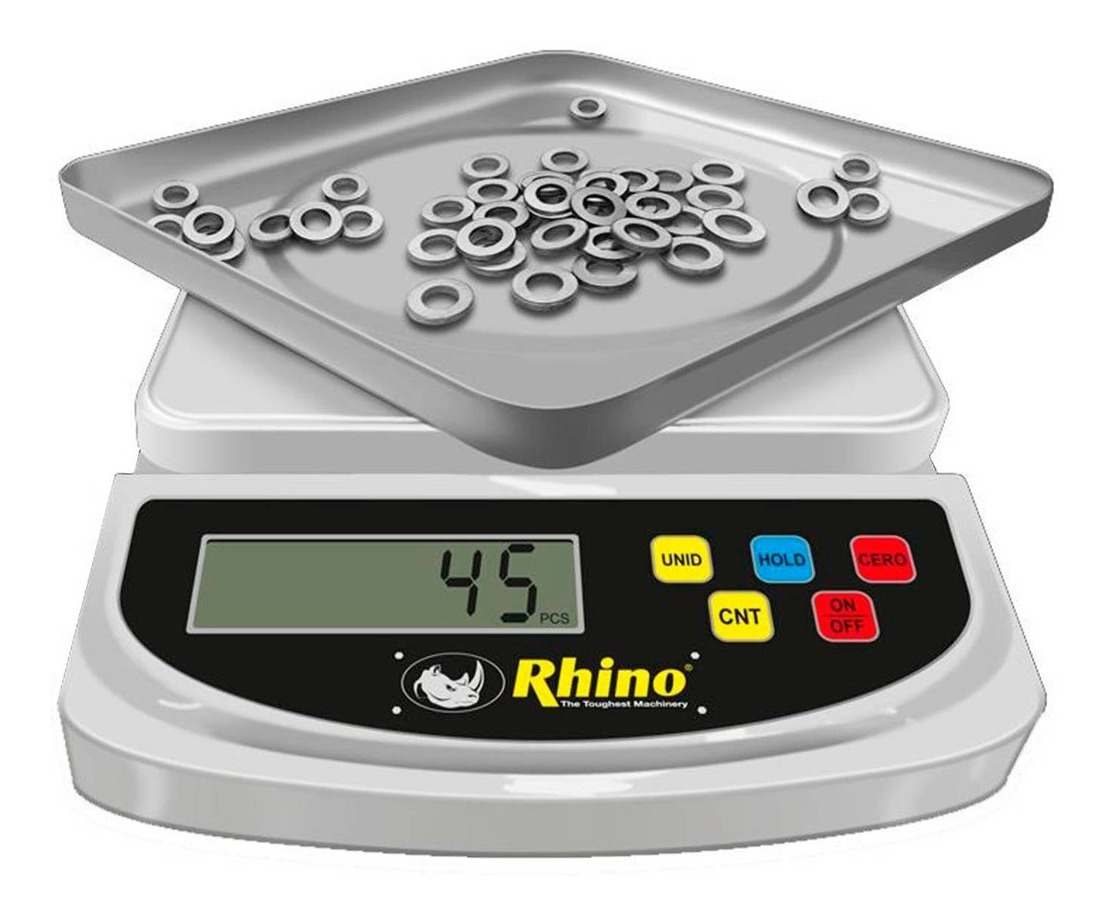 Bascula Electronica De Precision Rhino 3 Kg/0.2g BAPRE3 – Rhino - Imagen 2