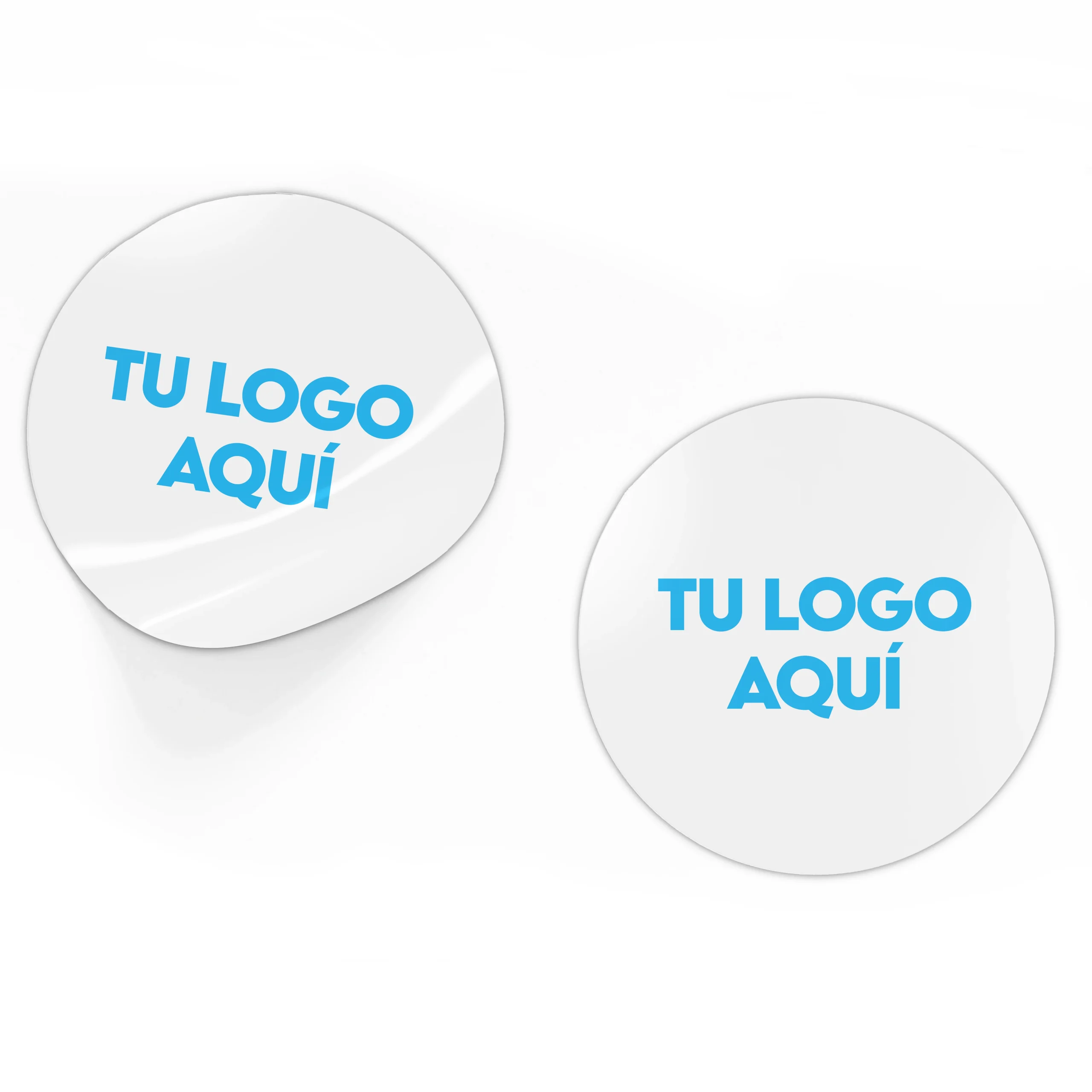 Adhesivos de Papel personalizados - 4cm - pack x 140